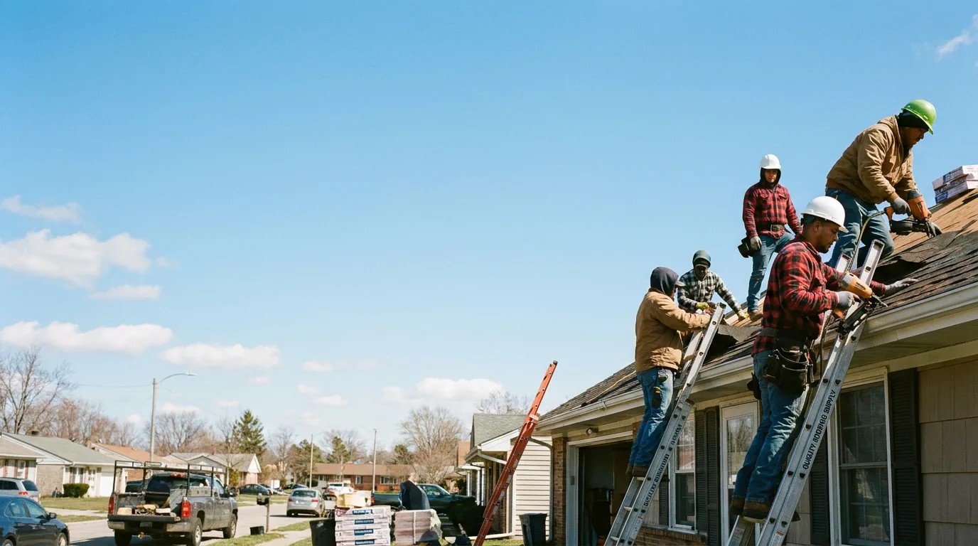 Roofing in Crown City, OH near me